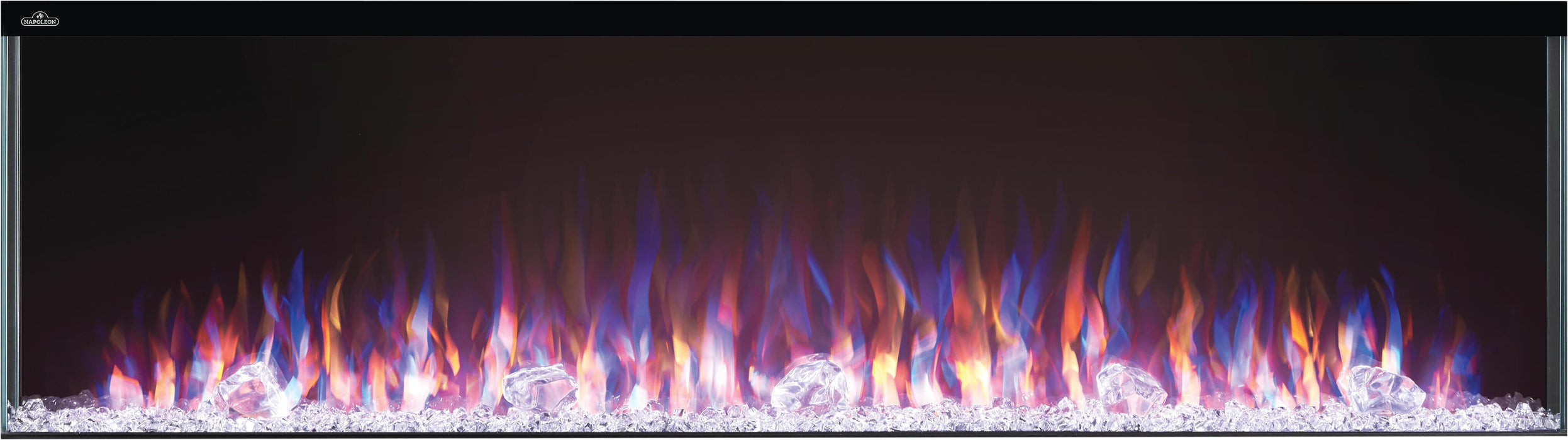 Napoleon Trivista 60-In Three-Sided Wall Mount Electric Fireplace NEFB60H-3SV