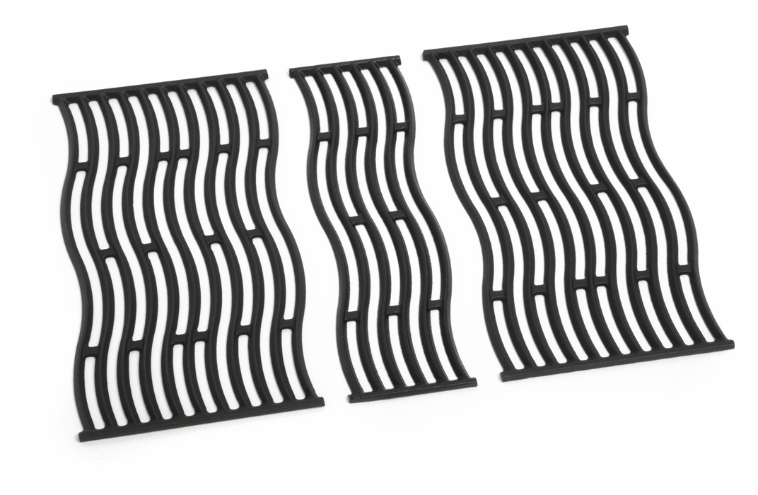 Three Cast Iron Cooking Grids for Triumph® 410