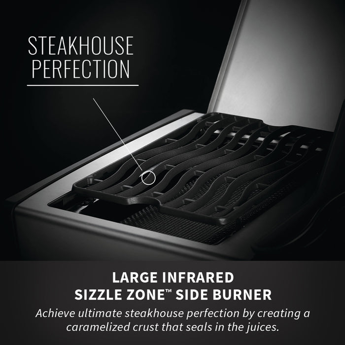 Napoleon Rogue SE 425 Gas Grill (Stainless Steel) w/Infrared Side and Rear Burners RSE425RSIBSS-1