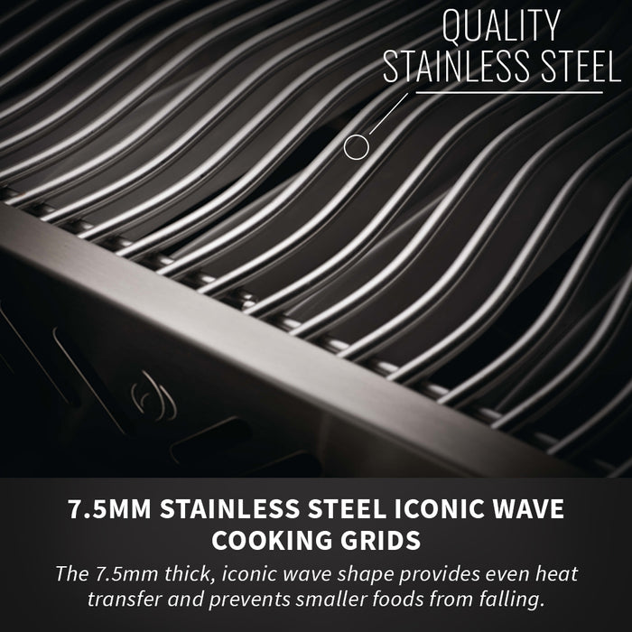 Napoleon Prestige 500 Gas Grill with Infrared Side & Rear Burners P500RSIB-3