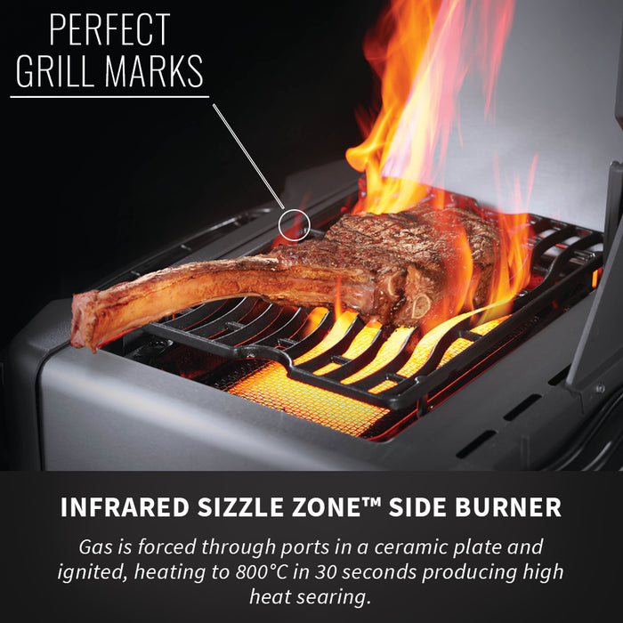 Napoleon Prestige 500 Gas Grill with Infrared Side & Rear Burners P500RSIB-3