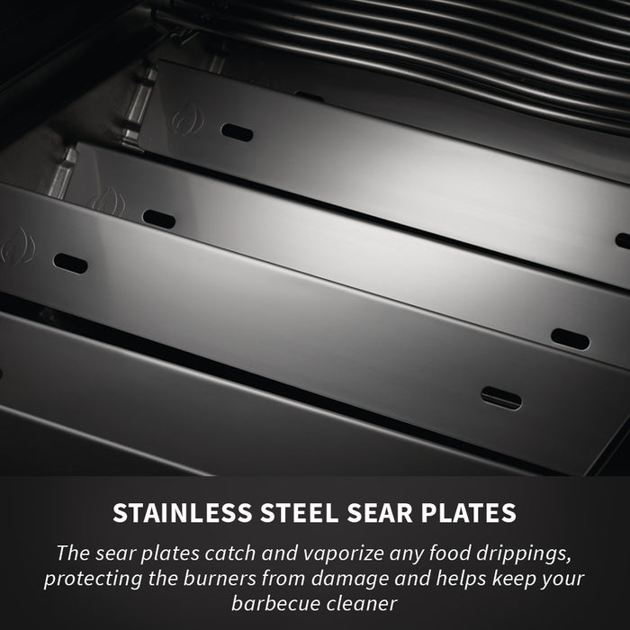 Napoleon Prestige PRO 665 Gas Grill with Infrared Rear & Side Burners PRO665RSIB-3