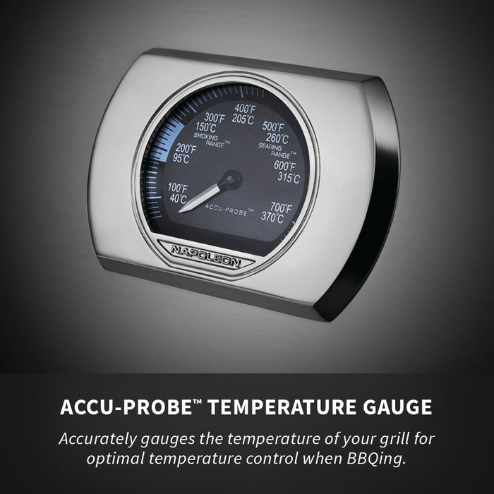 Napoleon Prestige PRO 665 Gas Grill with Infrared Rear & Side Burners PRO665RSIB-3