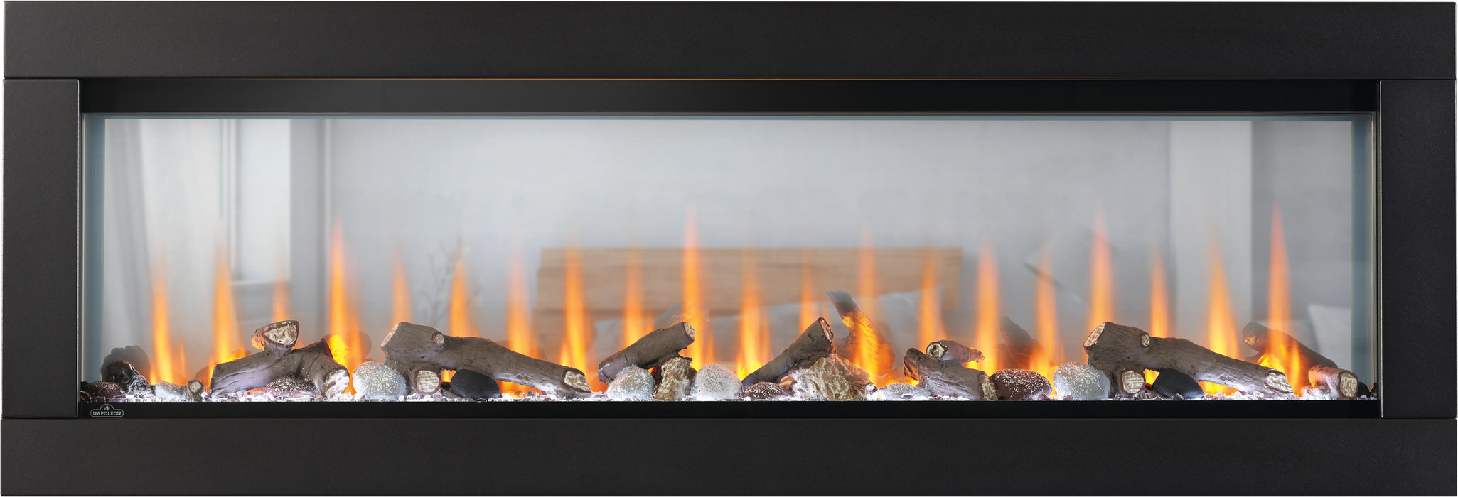 Napoleon CLEARion Elite 60 See-Through Wall Mount Electric Fireplace NEFBD60HE