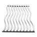 Napoleon Stainless Steel 9.5 Mm Wave Cooking Grids For Prestige 500
