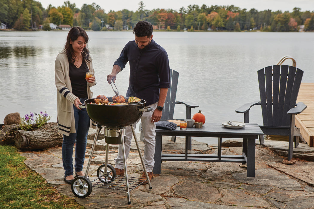 Napoleon Charcoal Kettle Grill Black NK22K-LEG-2