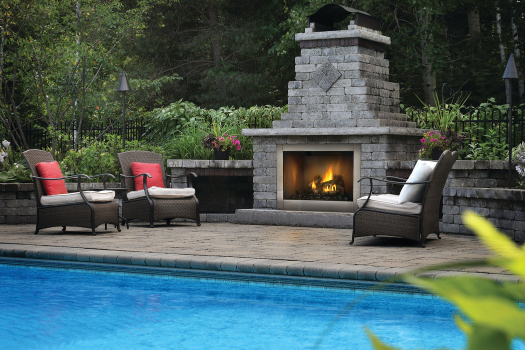 Napoleon Riverside 42 Clean Face Outdoor Fireplace GSS42CFN