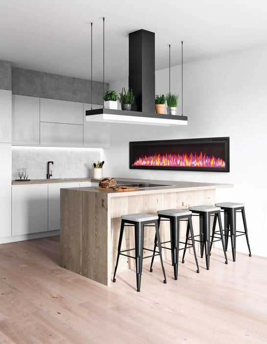 Napoleon Entice 60-In Wall Mount Electric Fireplace NEFL60CFH-1