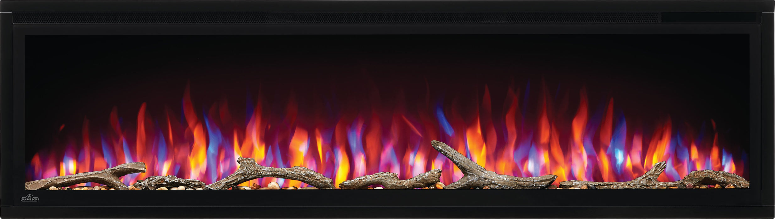 Napoleon Entice 60-In Wall Mount Electric Fireplace NEFL60CFH-1