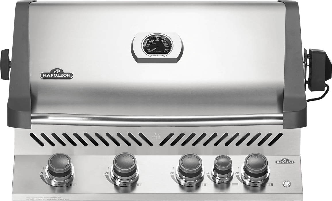 Napoleon Prestige 500 Built-In Grill with Infrared Rear Burner BIP500RB-3