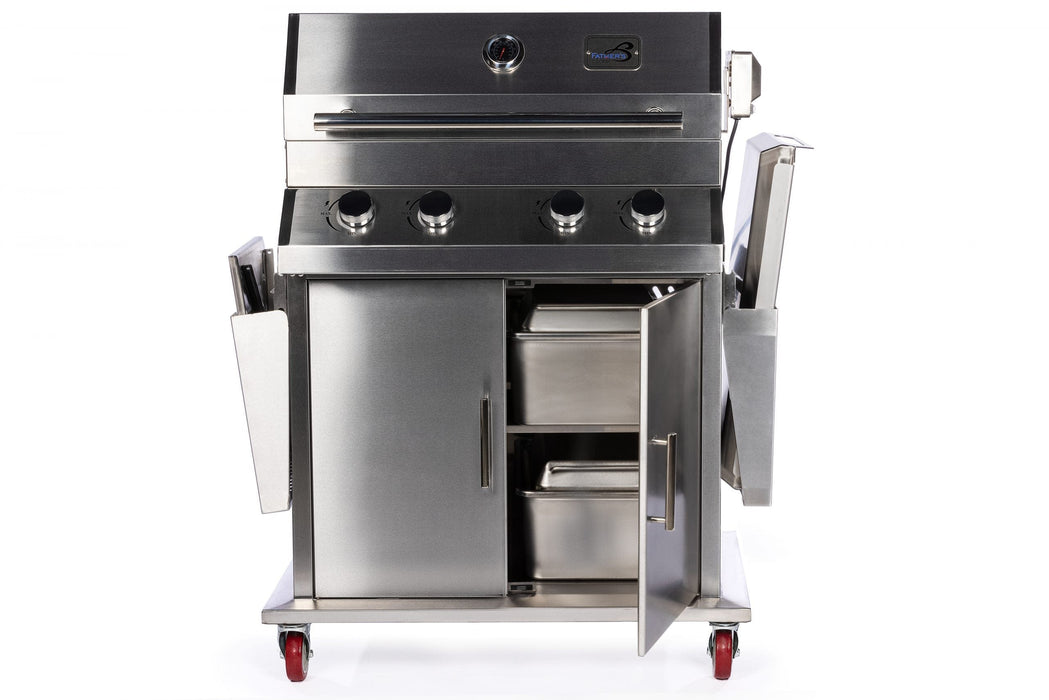 Father's Cooker Multi-Fuel Residential BBQ KY01