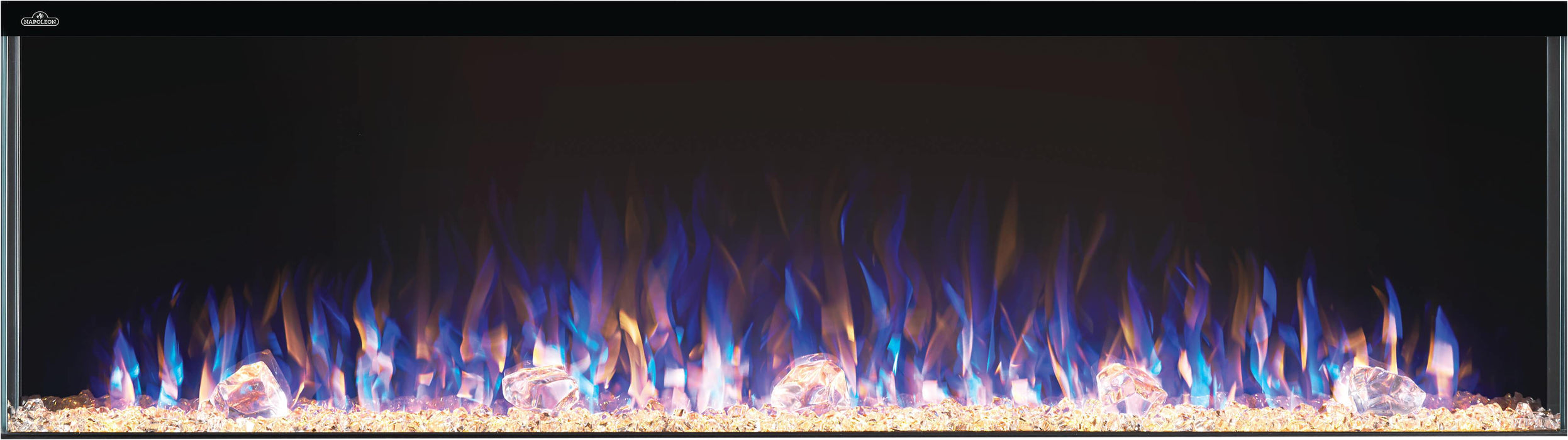 Napoleon Trivista 60-In Three-Sided Wall Mount Electric Fireplace NEFB60H-3SV