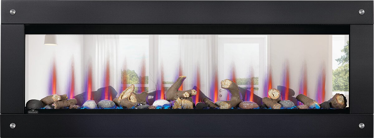 Napoleon CLEARion Elite 50 See-Through Wall Mount Electric Fireplace NEFBD50HE