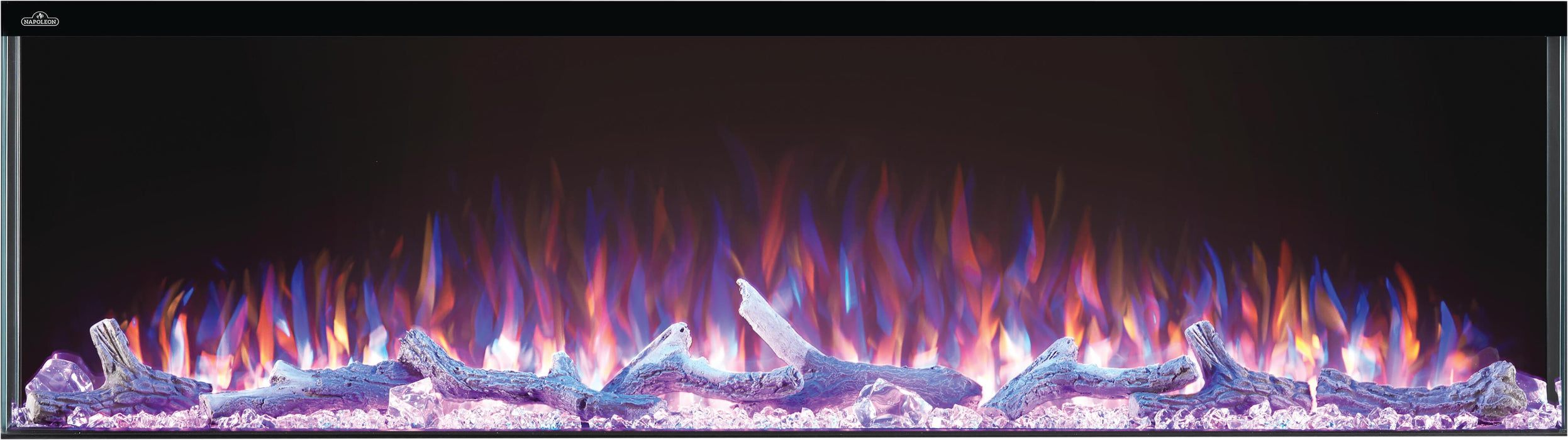 Napoleon Trivista 60-In Three-Sided Wall Mount Electric Fireplace NEFB60H-3SV