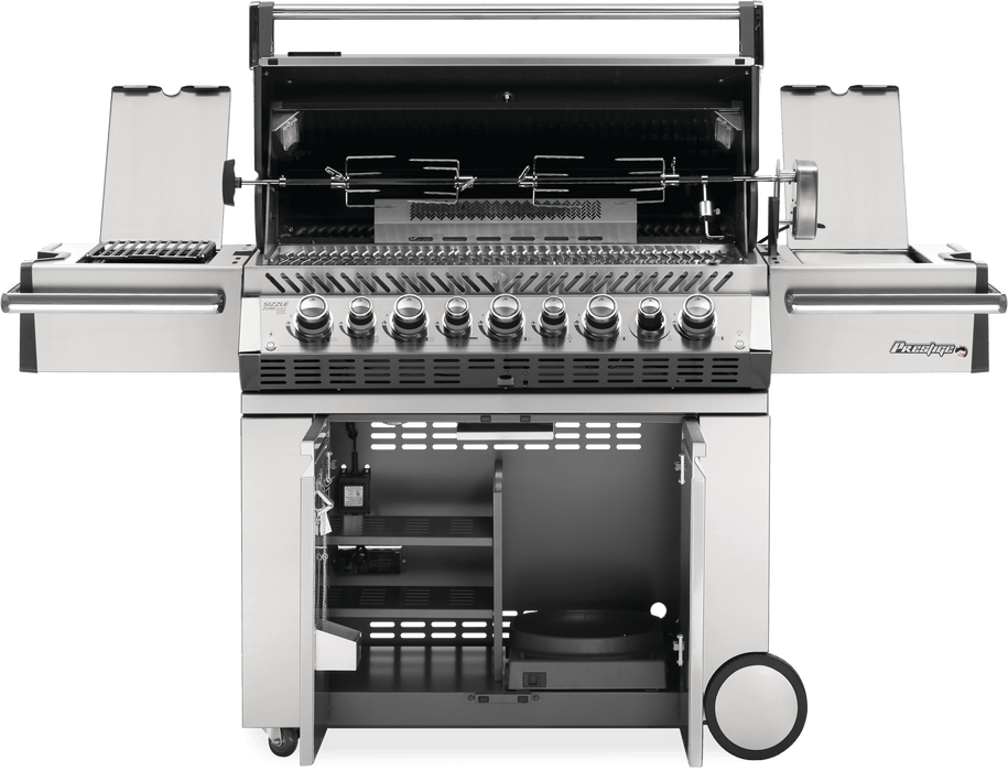 Napoleon Prestige PRO 665 Gas Grill with Infrared Rear & Side Burners PRO665RSIB-3