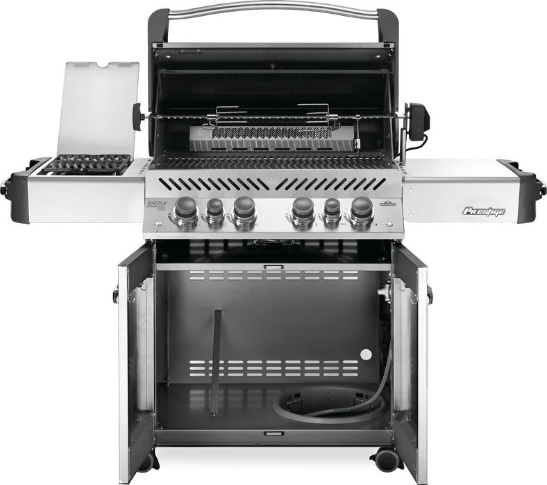 Napoleon Prestige 500 Gas Grill with Infrared Side & Rear Burners P500RSIB-3