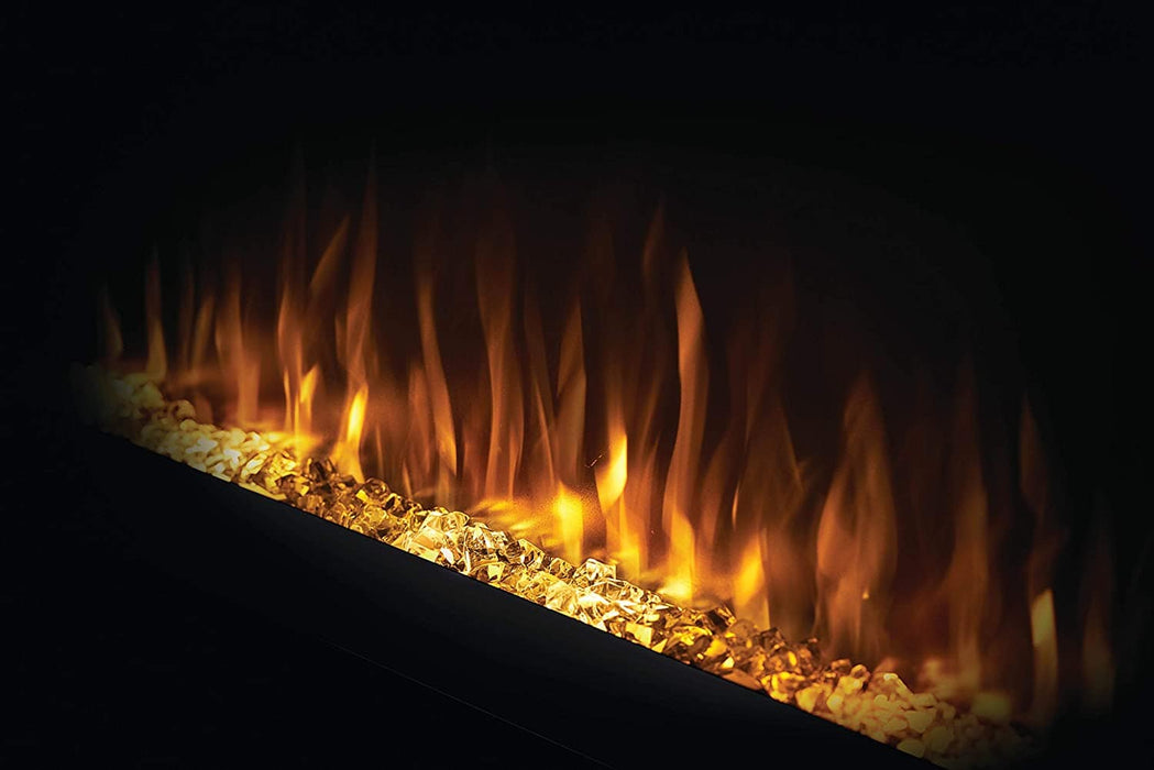 Napoleon Napoleon Purview 42-Inch Wall-Hanging Electric Fireplace, Black NEFL42HI Canada NEFL42HI Built-In Electric Fireplace 629169075430