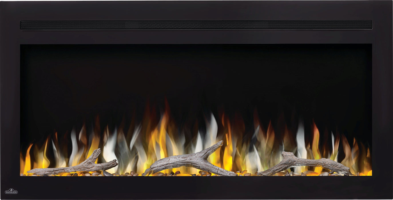 Napoleon Napoleon Purview 42-Inch Wall-Hanging Electric Fireplace, Black NEFL42HI Canada NEFL42HI Built-In Electric Fireplace 629169075430