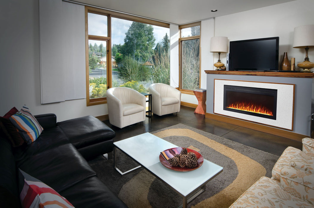 Napoleon Napoleon Purview 42-Inch Wall-Hanging Electric Fireplace, Black NEFL42HI Canada NEFL42HI Built-In Electric Fireplace 629169075430