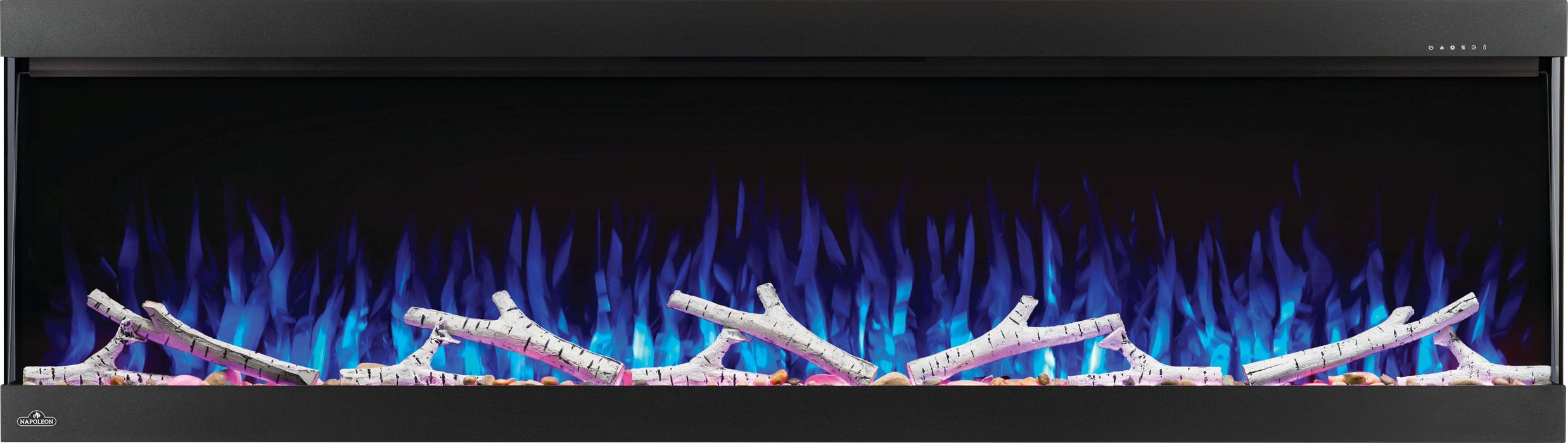 Napoleon Napoleon TRIVISTA Pictura 60" Three-Sided Wall Hanging Electric Fireplace NEFL60H-3SV Canada Electric NEFL60H-3SV Built-In Electric Fireplace