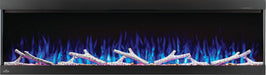 Napoleon Napoleon TRIVISTA Pictura 60" Three-Sided Wall Hanging Electric Fireplace NEFL60H-3SV Canada Electric NEFL60H-3SV Built-In Electric Fireplace