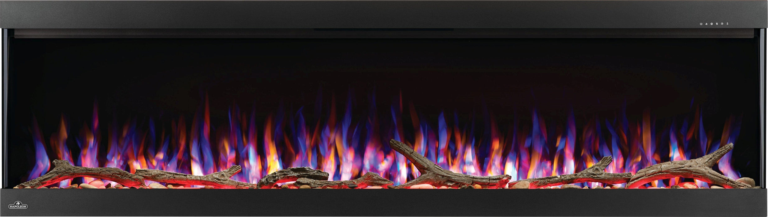 Napoleon Napoleon TRIVISTA Pictura 60" Three-Sided Wall Hanging Electric Fireplace NEFL60H-3SV Canada Electric NEFL60H-3SV Built-In Electric Fireplace