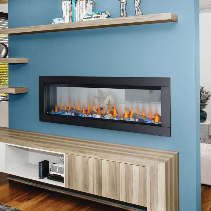Napoleon CLEARion Elite 60 See-Through Wall Mount Electric Fireplace NEFBD60HE