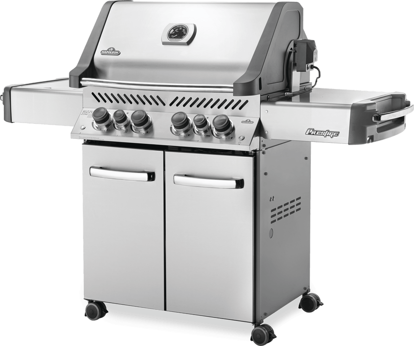 Napoleon Prestige 500 Gas Grill with Infrared Side & Rear Burners P500RSIB-3