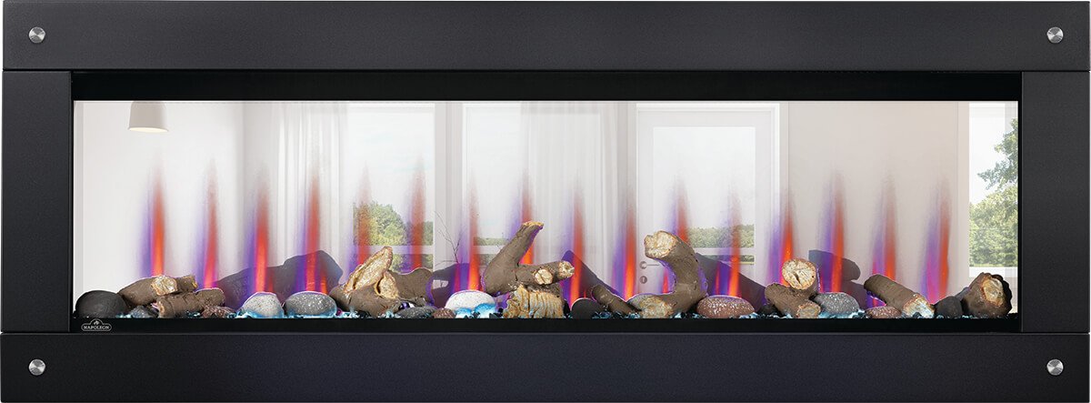 Napoleon CLEARion Elite 50 See-Through Wall Mount Electric Fireplace NEFBD50HE