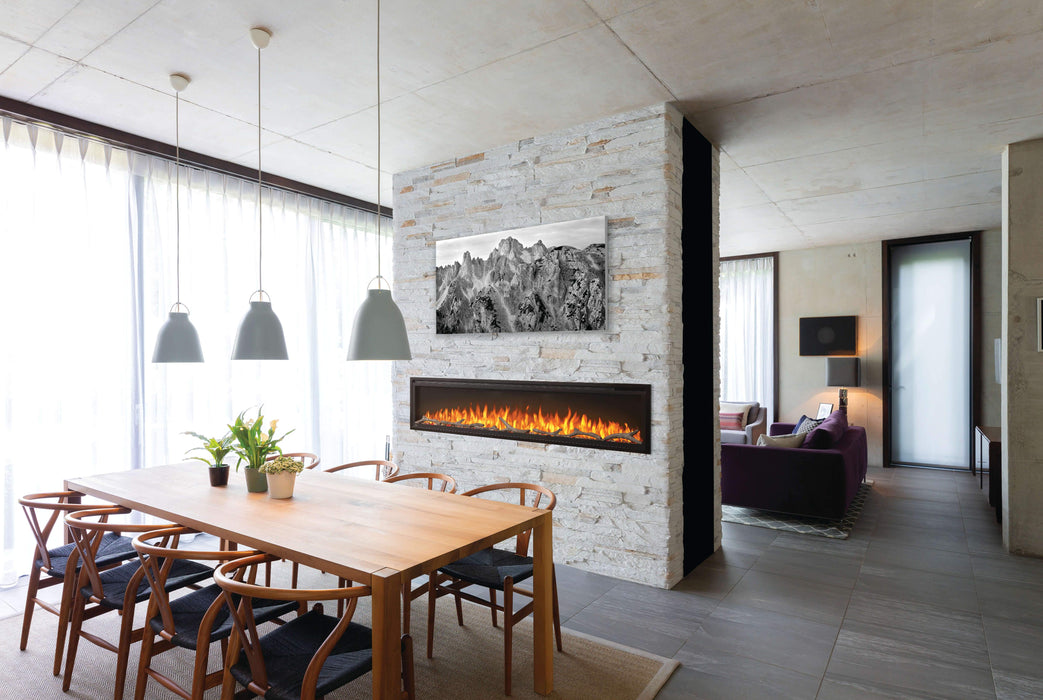 Napoleon Entice 72-In Wall Mount Electric Fireplace NEFL72CFH-1