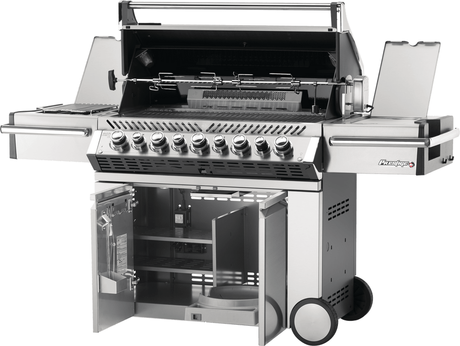 Napoleon Prestige PRO 665 Gas Grill with Infrared Rear & Side Burners PRO665RSIB-3